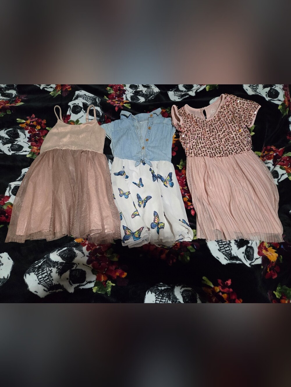 Lot Of 3 Misc Brand S (6-6X) Dresses Little Girl Dresses